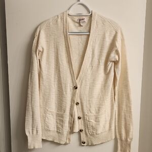 Arizona Jean Company Cream Knit Sweater